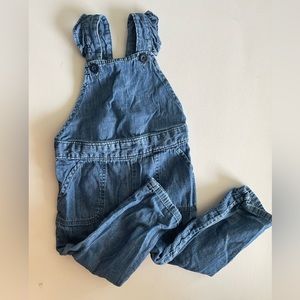 Gap 12-18m denim overalls
